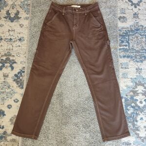 Altar'd State Brown Straight Leg Jeans